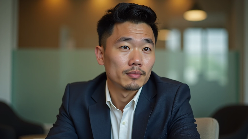 Person sitting attentively during a conversation, maintaining open body language and eye contact without interrupting
