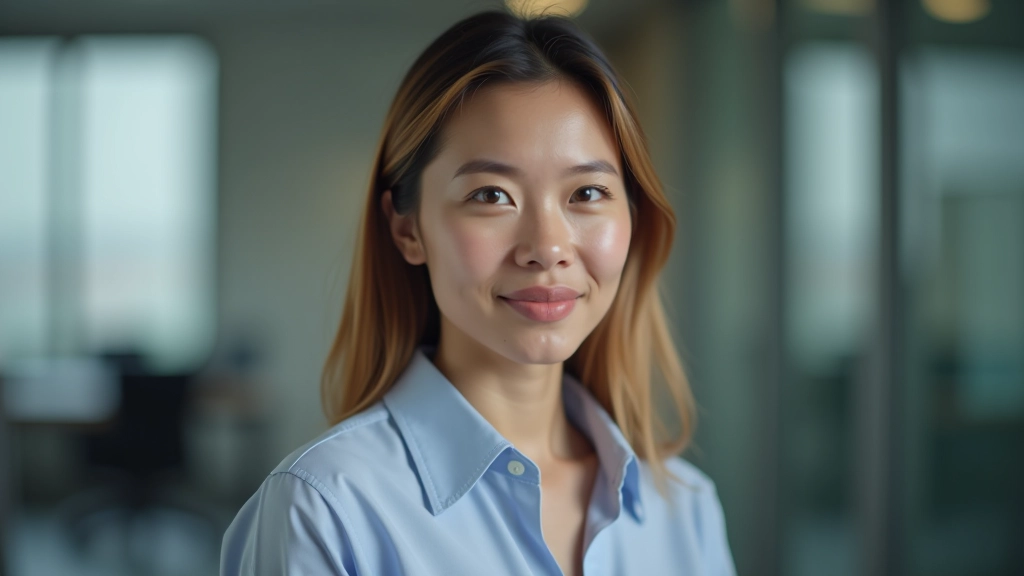 Attentive listener making appropriate eye contact and nodding to show engagement and understanding